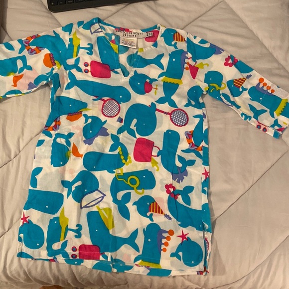 Gretchen Scoot Girls 4/6 Coverup - Picture 1 of 2